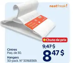 Walmart neatfreak! Hangers offer