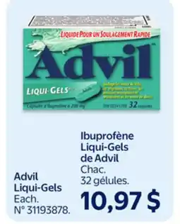 Walmart Advil Liqui-Gels offer
