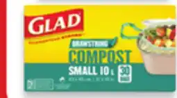 Walmart Glad compost bags offer