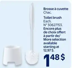 Walmart Toilet brush Each offer