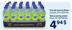 Walmart Naya spring water offer