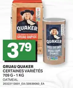 L'Intermarché GRUAU | OATMEAL, 709 G - 1 KG offer