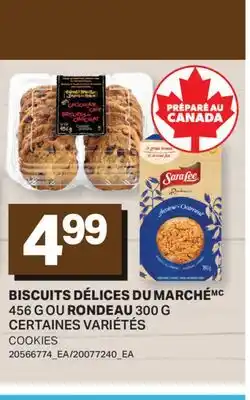 L'Intermarché BISCUITS, 456 G OU RONDEAU, 300 G | COOKIES offer