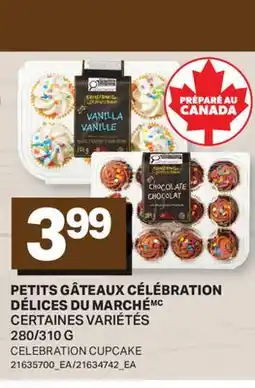 L'Intermarché PETITS GÂTEAUX CÉLÉBRATION | CELEBRATION CUPCAKE, 280/310 G offer