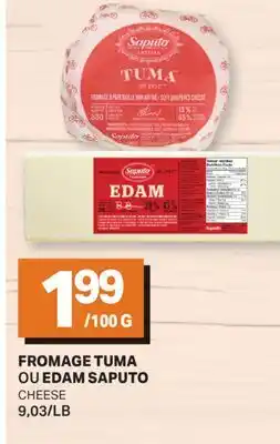L'Intermarché FROMAGE TUMA OU EDAM | CHEESE offer