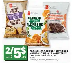 L'Intermarché CROUSTILLES PLEINES DE, SAVEURS DU MONDE OU CUITES À LA MARMITE | CHIPS offer