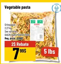 Mayrand Vegetable pasta offer