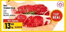 Mayrand Beef Striploin Steak offer