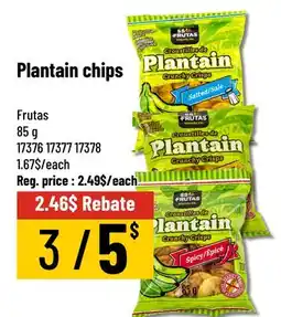 Mayrand Plantain chips offer