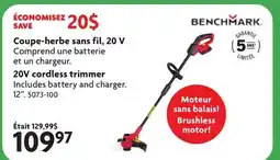 Home Hardware 20V cordless trimmer offer