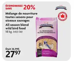 Home Hardware All season blend wild bird food offer