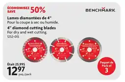 Home Hardware 4 diamond cutting blades offer