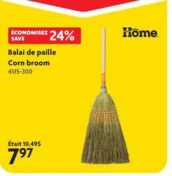 Home Hardware Corn broom offer