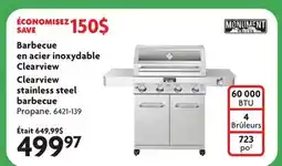 Home Hardware Barbecue en acier inoxydable Clearview offer