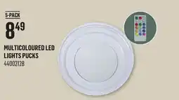 Canac Multicoloured LED Lights Pucks offer