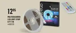 Canac Multicoloured LED Light Strip 6 ft 7 in offer