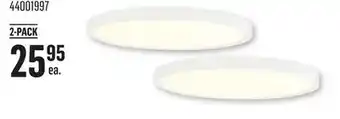 Canac Ultra Thin White LED Flush Mounts offer