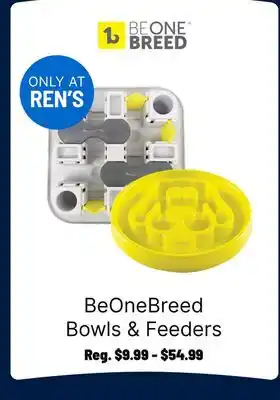 Ren’s Pets Depot BeOneBreed Bowls & Feeders offer