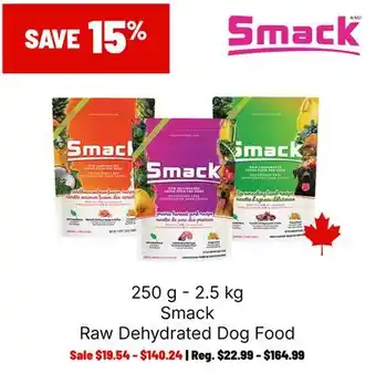 Ren’s Pets Depot Smack Raw Dehydrated Dog Food offer