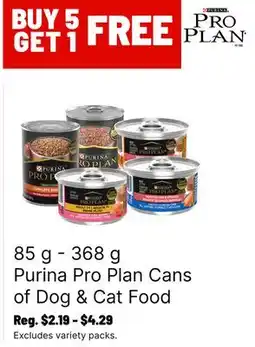 Ren’s Pets Depot Purina Pro Plan Cans of Dog & Cat Food offer