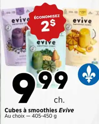 Val-Mont Cubes à smoothies Evive offer