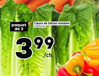 Val-Mont Cœurs de laitues romaine offer