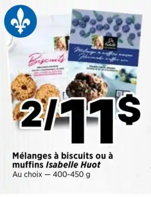 Val-Mont Mélanges à biscuits ou à muffins Isabelle Huot offer
