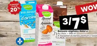 Val-Mont Boissons végétales Natur-a offer
