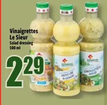 Bonanza Vinaigrettes Le Sieur offer