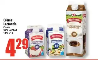 Bonanza Crème Lactantia offer