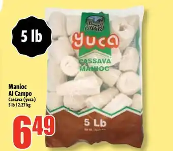 Bonanza Manioc Al Campo offer