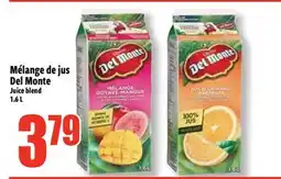 Bonanza Mélange de jus Del Monte offer