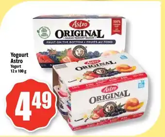 Bonanza Yogourt Astro offer