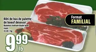 Bonanza Rôti de bas de palette de bœuf désossé offer