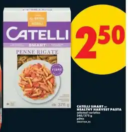 No Frills CATELLI SMART or HEALTHY HARVEST PASTA offer