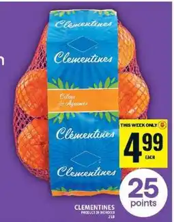 Food Basics CLEMENTINES offer