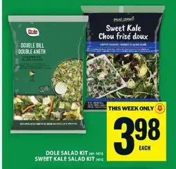 Food Basics DOLE SALAD KIT / SWEET KALE SALAD KIT offer