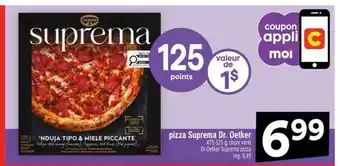 Super C PIZZA SUPREMA DR. OETKER offer