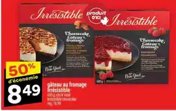 Super C gâteau au fromage Irrésistible offer