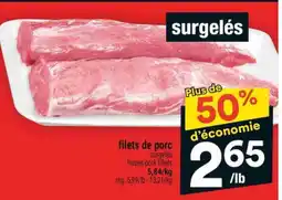 Super C filets de porc offer