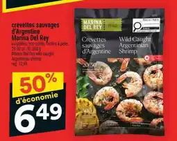 Super C CREVETTES SAUVAGES D'ARGENTINE MARINA DEL REY offer