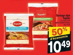 Super C FROMAGE RÂPÉ SAPUTO offer