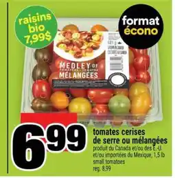Super C tomates cerises de serre ou mélangées offer