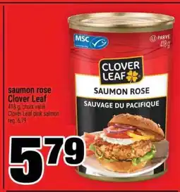 Super C SAUMON ROSE CLOVER LEAF offer