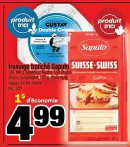 Super C FROMAGE TRANCHÉ SAPUTO offer