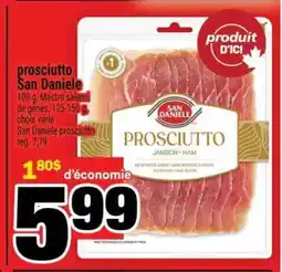 Super C PROSCIUTTO SAN DANIELE offer