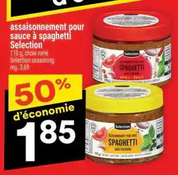 Super C assaisonnement pour sauce à spaghetti Selection offer