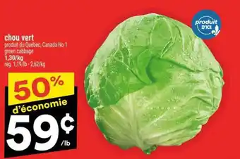 Super C CHOU VERT offer