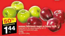 Super C pommes Délicieuses rouges ou Granny Smith offer