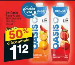 Super C JUS OASIS offer